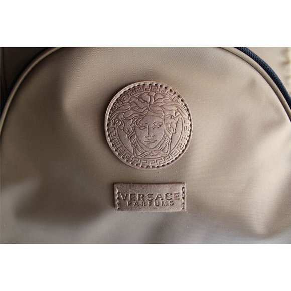 Versace Parfums Medusa Backpack Gold - NEW - Picture 6 of 8